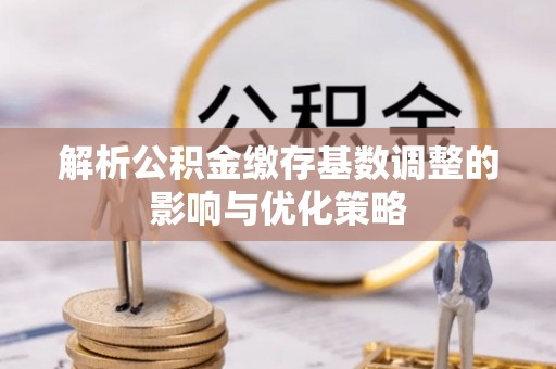 巴林左旗解析公积金缴存基数调整的影响与优化策略