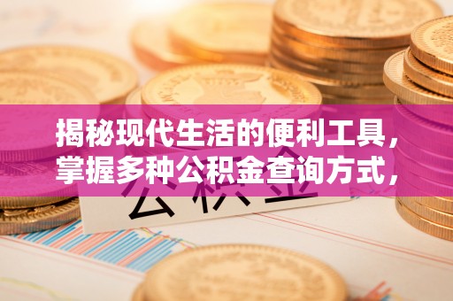 巴林左旗揭秘现代生活的便利工具，掌握多种公积金查询方式，让财富管理更轻松
